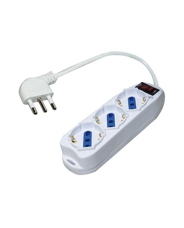 MULTIPRESA 3 PRESE SCHUKO/BIVAL - SPINA 10A A PIPA