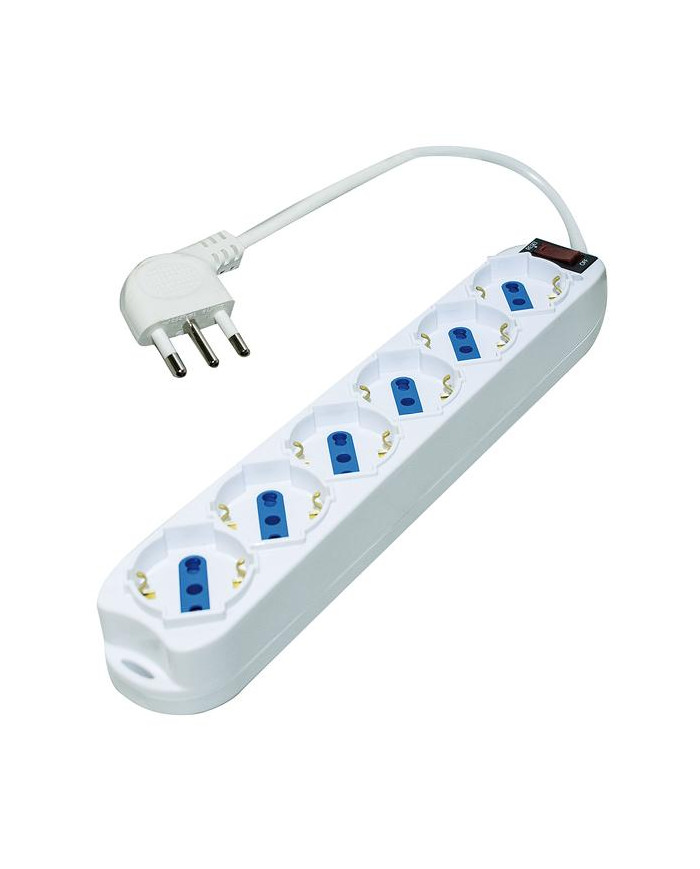 MULTIPRESA 6 PRESE SCHUKO/BIVAL SPINA 10A A PIPA