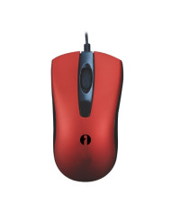 MOUSE OTTICO USB A FILO M200 ROSSO ISNATCH
