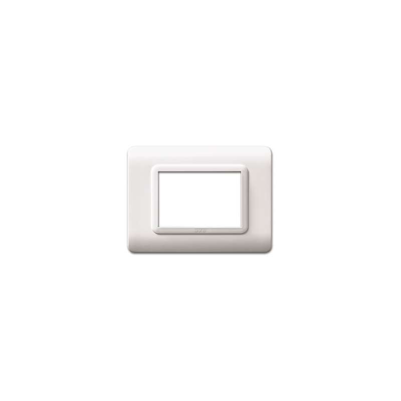 PLACCA 2 MODULI AVE BIANCA