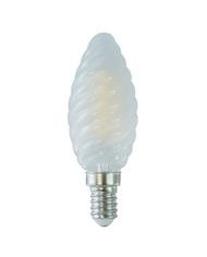 LAMPADA LED TORTIGLIONE FROST E14 4.5W LUCE CALDA