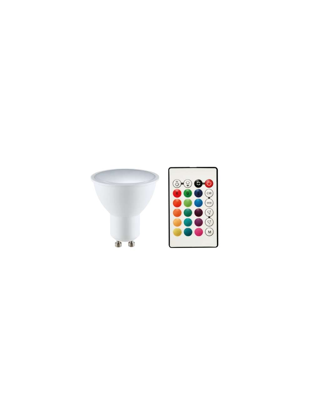 FARETO GU10 SMART WIFI LED 5,5W RGB