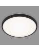 Plafoniera a LED, Lampada da soffitto, 24 Watt, 2.200 Lumen, 4.000 Kelvin, Ø 38,5cm, Nero-Bianco MOD. MANNY BRILONER