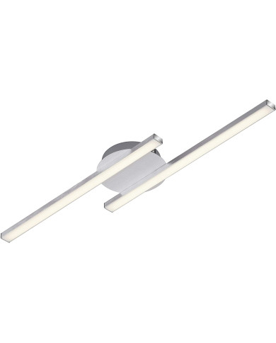 PLAFONIERA LED CON DUE BARRE LUMINOSE 2X6W 2X480LU