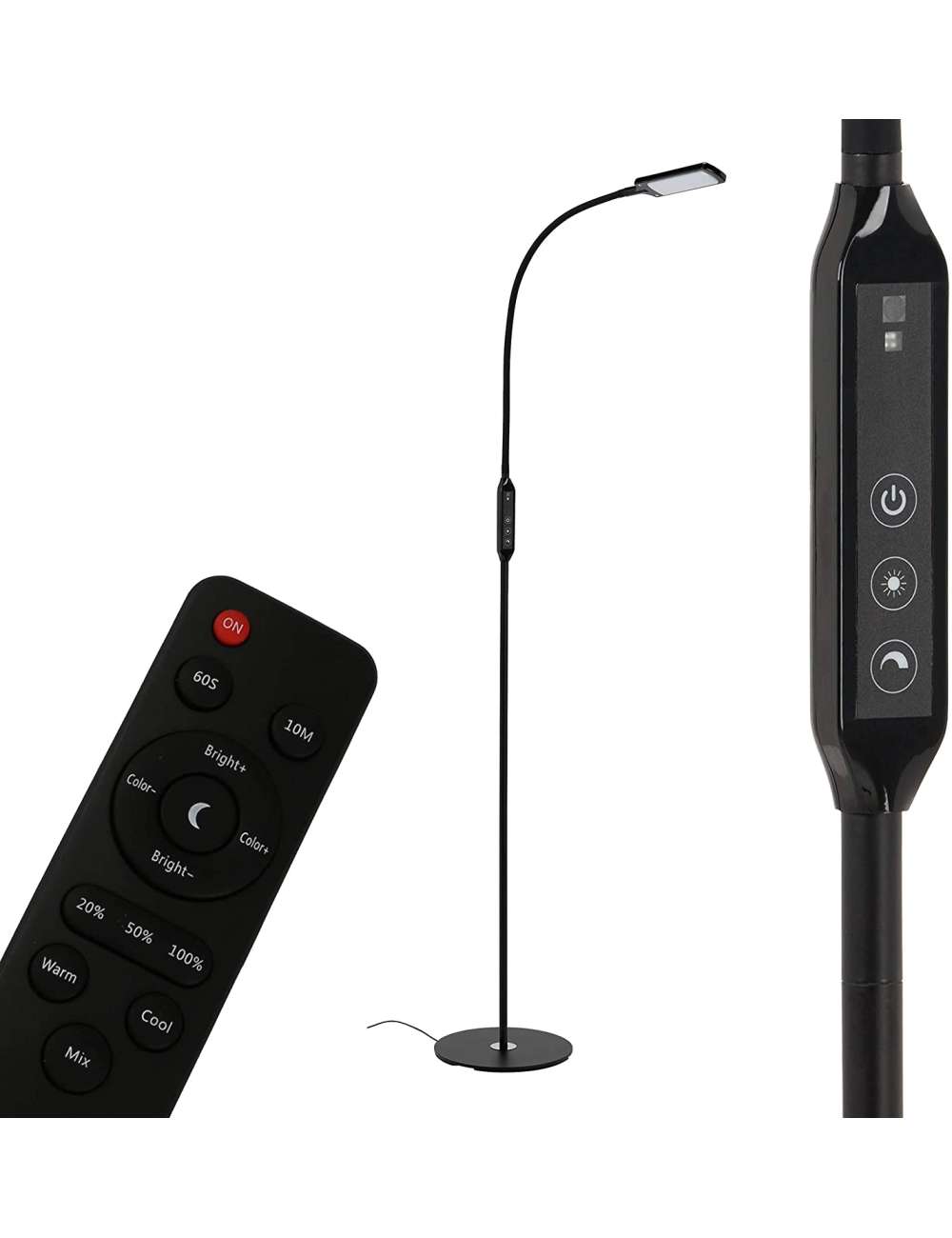 LAMPADA LED DA PAVIMENTO 8W DIMMERABILE REGOLAZION