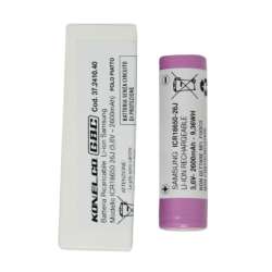 BATTERIA RICARICABILE LITO ICR18650-26J