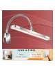 APPLIQUE LED DA SPECCHIO COOL & COSY IN METALLO IP44 30CM 3000K-4000K