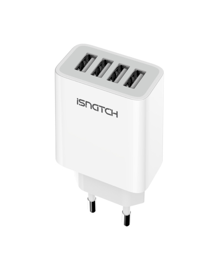 ALIMENTATORE 4 PORTE USB PER SMARTPHONE 4,5A