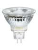 LAMPADA A LED MR16 GU5.3 IN VETRO 12V 6W L.CALDA