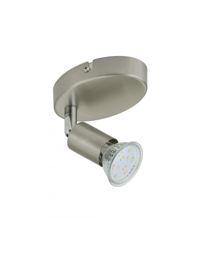 FARETTO SPOT SINGOLO GU10 SIMPLE SATINATO