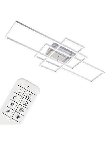 PLAFONIERA CON 3 MODULI LED RETTANGOLARI