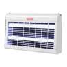 ZANZARIERA ELETTROINSETTICIDA CON TRAPPOLA ADESIVA CONFORME HACCP 15W
