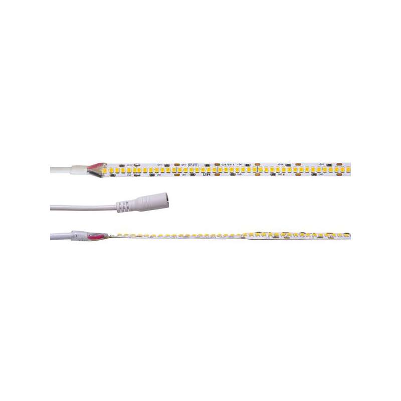 STRISCIA LED 2835 IP20 24V 15W/M LUCE CALDA 3000K