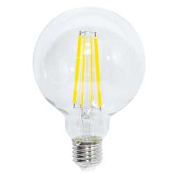 LAMPADA LED GLOBO FILAMENTO TRASP E2711W 3000K