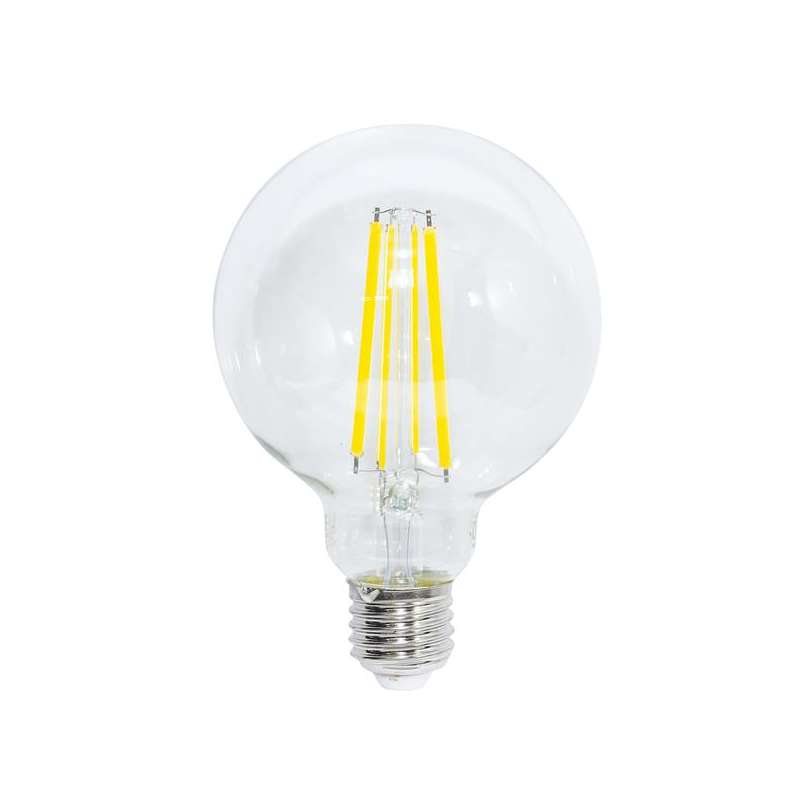 LAMPADA LED GLOBO FILAMENTO TRASP E2711W 3000K
