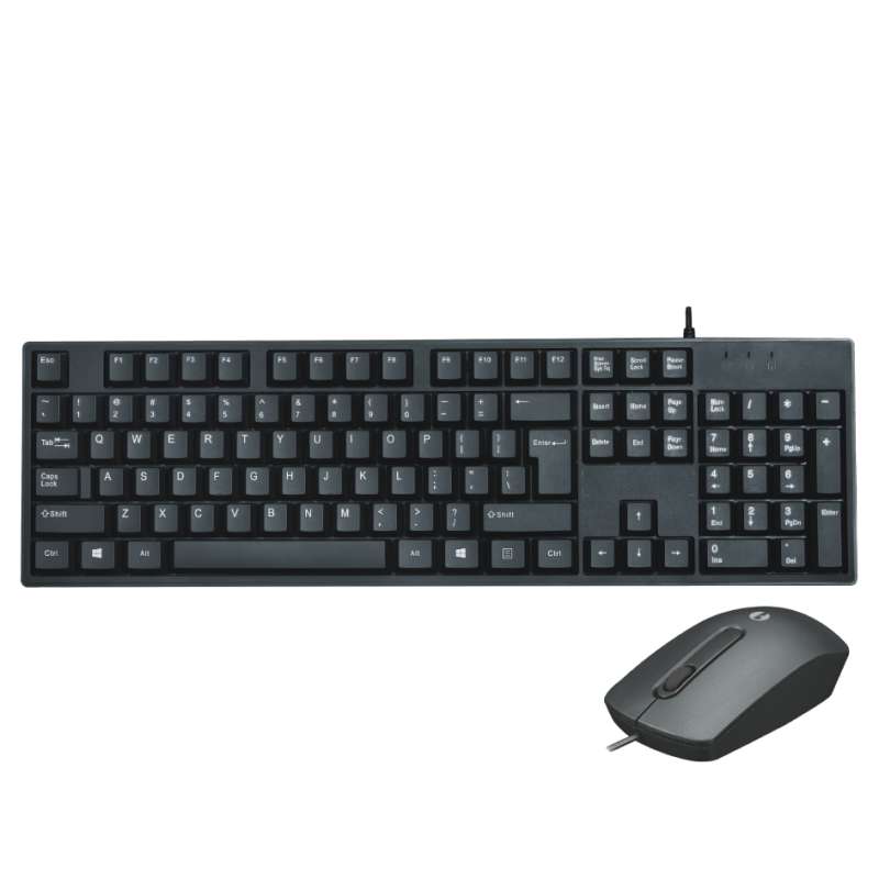 KIT TASTIERA USB+MOUSE A FILO USB PER PC ISNATCH