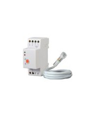 Interruttore crepuscolare da quadro elettrico DIN con uscita relè da 20A