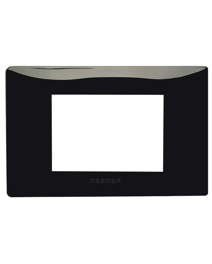PLACCA 3 POSTI NERO ASPEN MASTER