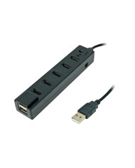 HUB USB 7 PORTE USB-A 2.0 ATTIVO