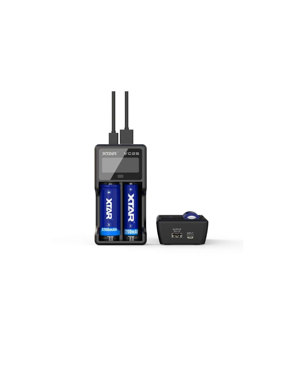CARICA BATTERIA XTAR VC2S LI-ION / NICD / NIMH