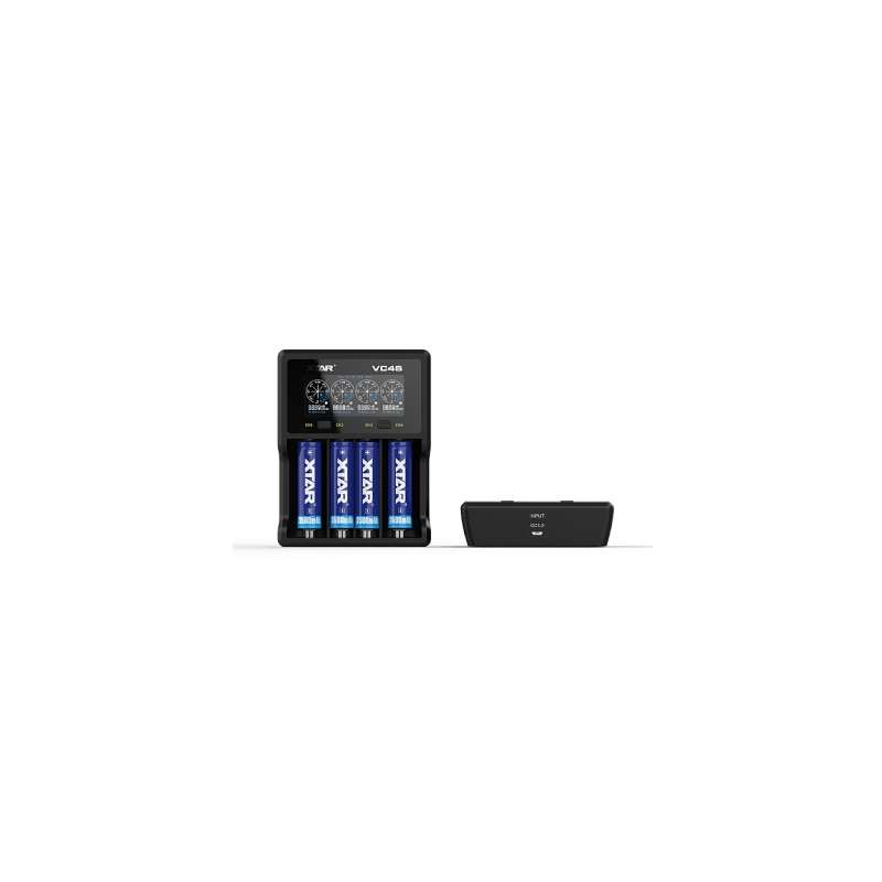 CARICA BATTERIA XTAR VC4S LI-ION / NICD / NIMH