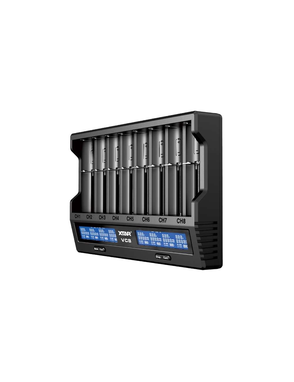 CARICA BATTERIA XTAR VC8 LI-ION / NICD / NIMH