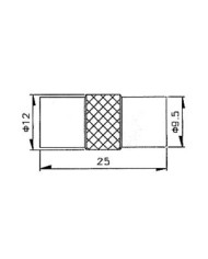 ADATTATORE TV 9,5MM MASCHIO/MASCHIO