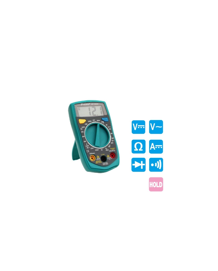TESTER DIGITALE MT-1233D 3 1/2