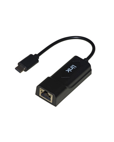 CONVERTITORE USB TIPO C MASCHIO -PRESA RJ45 10/100