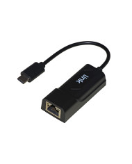 CONVERTITORE USB TIPO C MASCHIO -PRESA RJ45 10/100