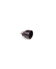 ADATTATORE SPINA 10A+ PRESA SHUKO NERO