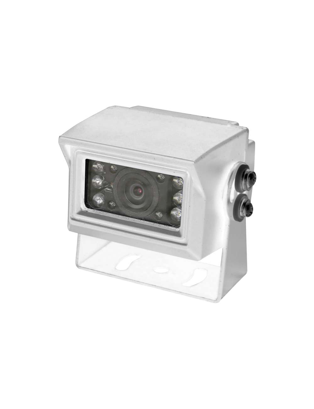 RETROCAMERA 8IR A COLORI INPUT 12V BIANCA