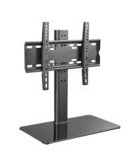 SUPPORTO PER TV LED REGOLABILE IN ALLUMINIO CON CON RACCOGLICAVO