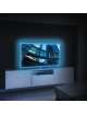 KIT 2 STRISCE LED 50CM LED RGB IP65 PER RETROILLUMINAZIONE TV