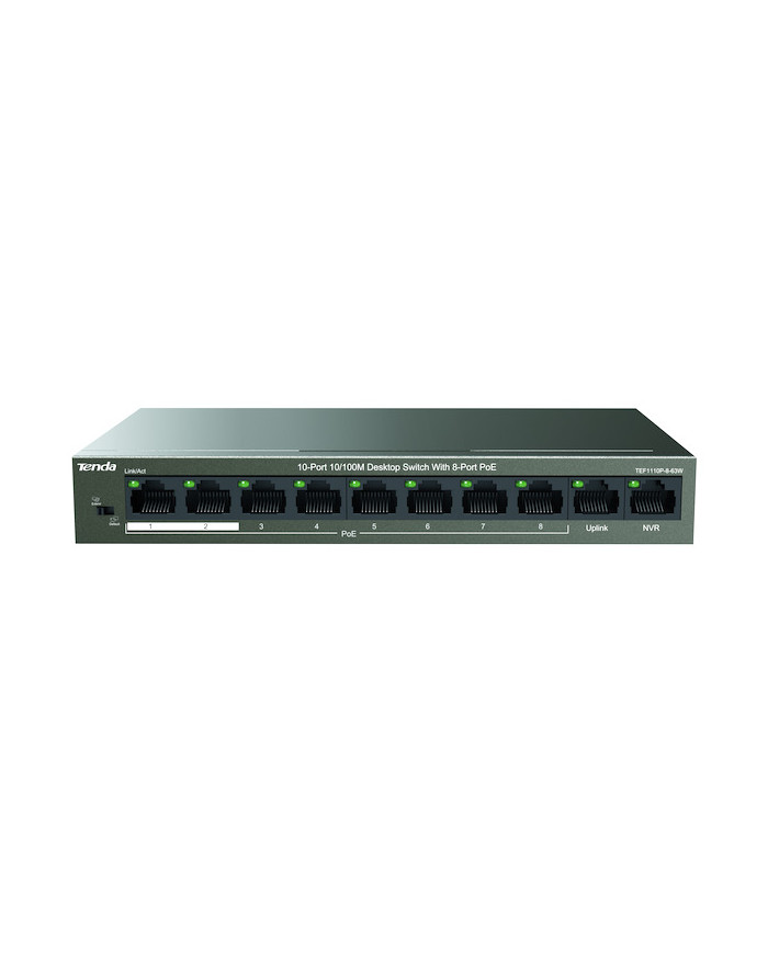 SWITCH DI RETE 10 PORTE GIGABIT 10/100 MBPS