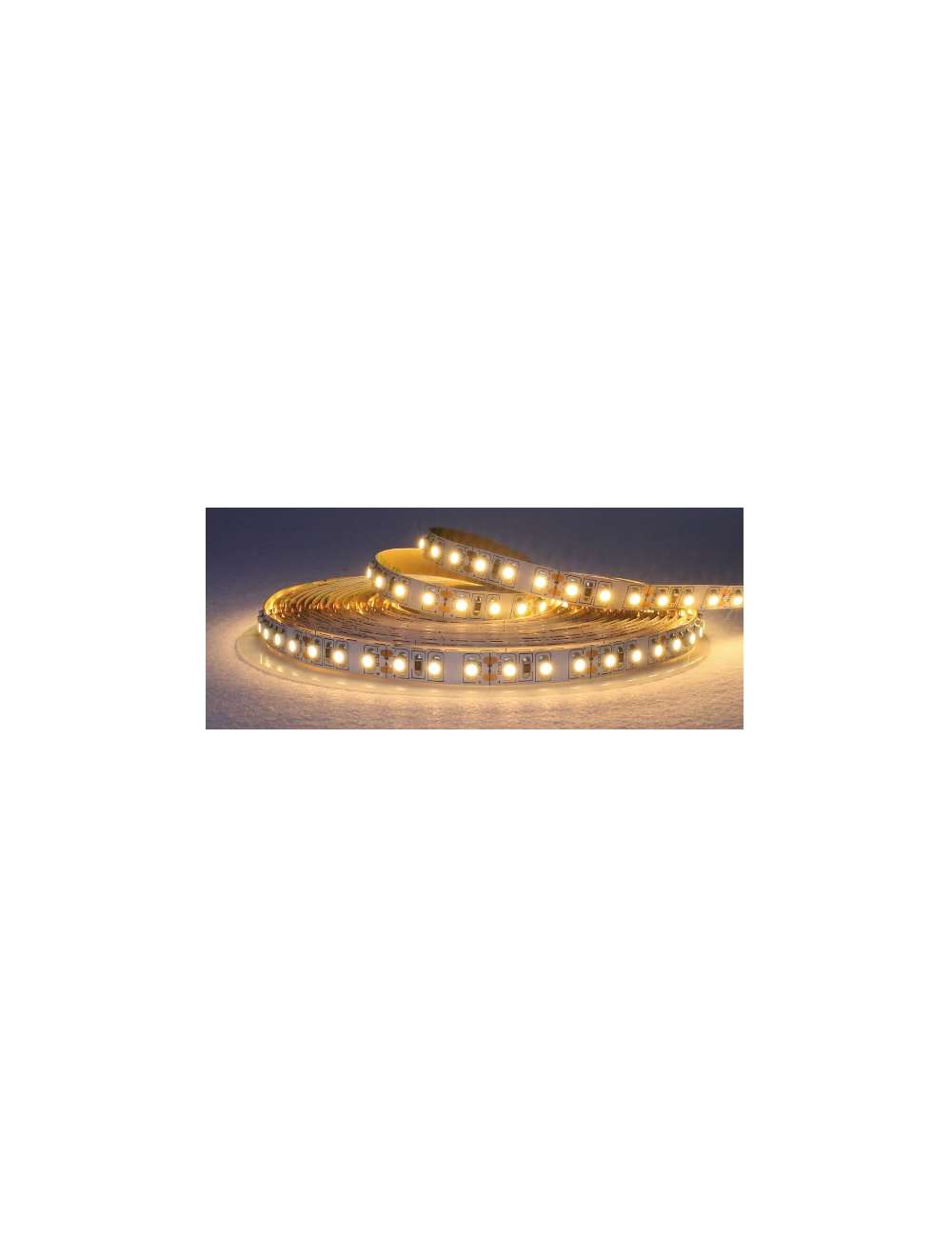 STRISCIA LED 24V 9,6W/M IP20 LUCE CALDA 3000K