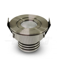 FARETTO LED DA INCASSO 5W 12,5V LUCE NATURALE SATINATO