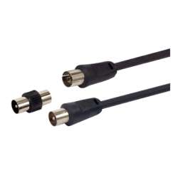 CAVO ANTENNA TV SPINA/PRESA X ANTENNA TV 9,5MM 3MT