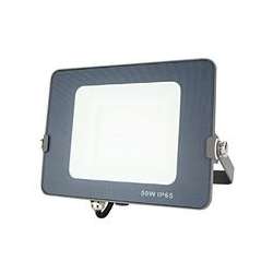 FARO SLIM GRIGIO IP65 LED 50W LUCE NATURALE 4000K