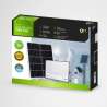 PROIETTORE IP65 A LED 6200LM CON PANNELLO SOLARE 4000 °K 500W