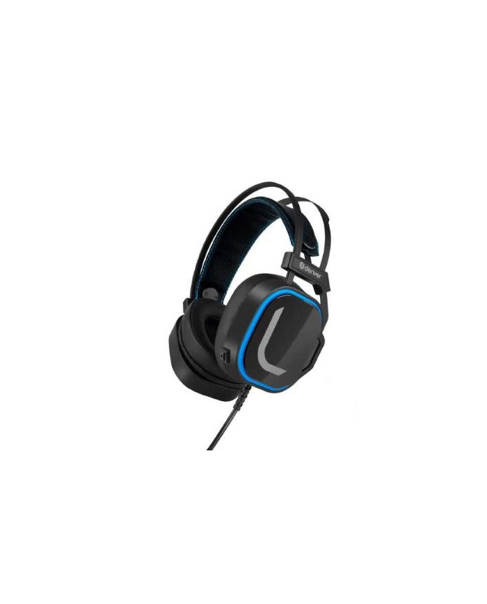 CUFFIA GAMING CON CONNESSIONE USB E LUCE LED