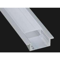 KIT PROFILO ALLUMINIO DISSIPATORE DA INCASSO 2M