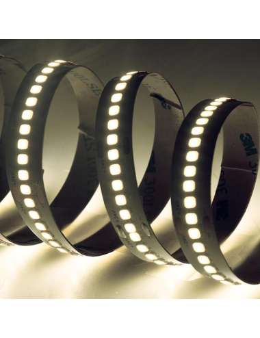 STRISCIA LED 24V 20W/M IP20 LUCE CALDA 3000K