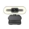 WEBCAM USB 2.0 FHD 1920X1080 CON MICROFONO E LUCE LED CON FUNZIONE FLASH