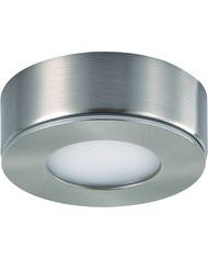 PUNTO LUCE PER MENSOLE DA INCASSO O PLAFONIERA 3,3W 12V 4000K LUCE NATURALE SATINATO