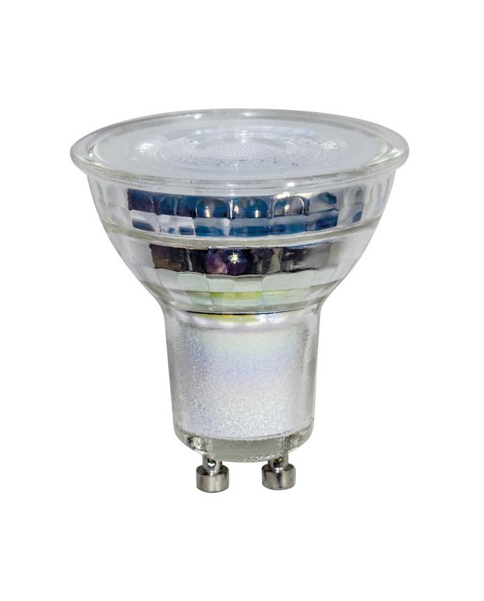 LAMPADA GU10 IN VETRO 4.9W LUCE CALDA 3000K 220V