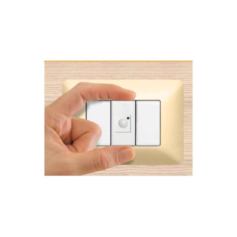 SENSORE AD INFRAROSSO DA INCASSO KEYSTONE BIANCO