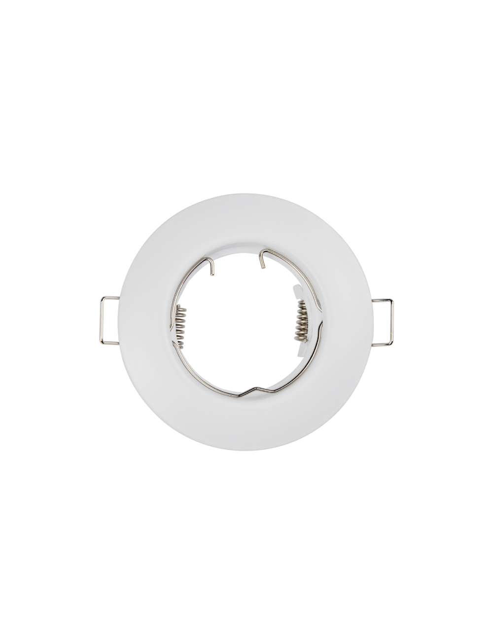 FARETTO DA INCASSO FISSO ROTONDO Ø85MM BIANCO