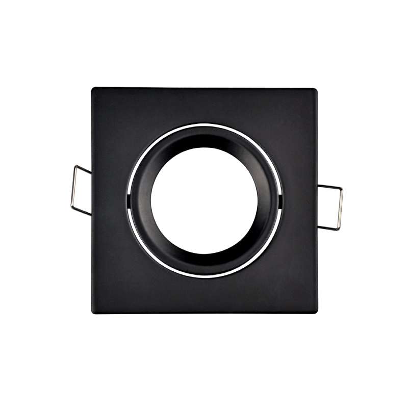 FARETTO DA INCASSO QUADRATO ORIENTABILE 84MM