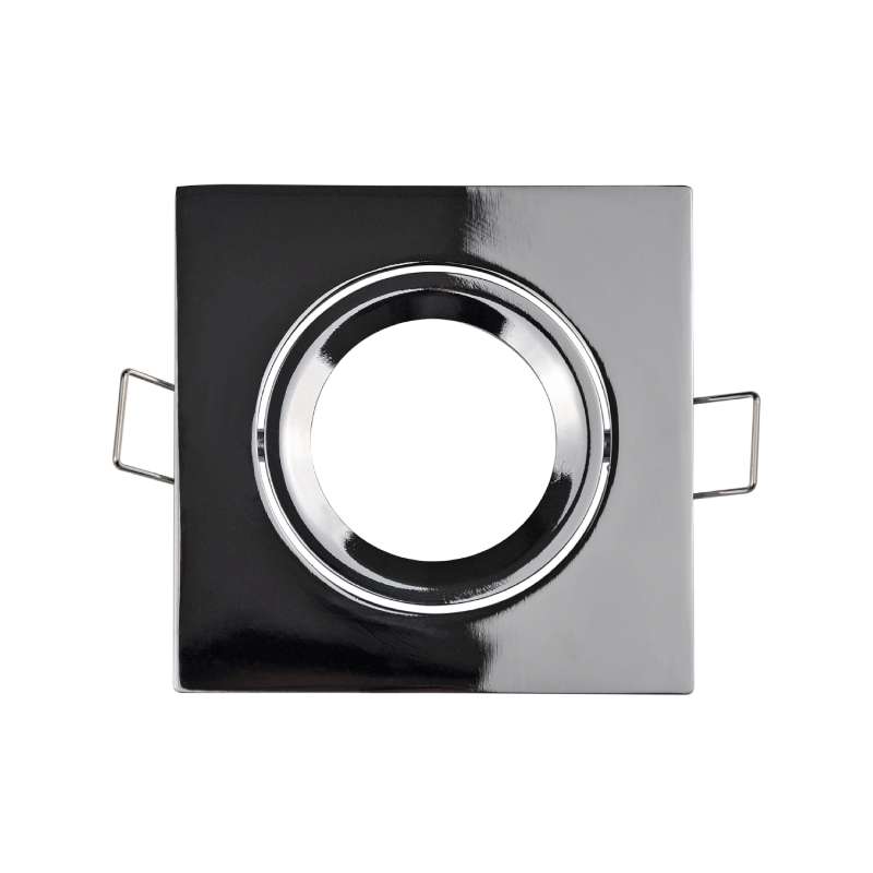 FARETTO DA INCASSO QUADRATO ORIENTABILE 84MM